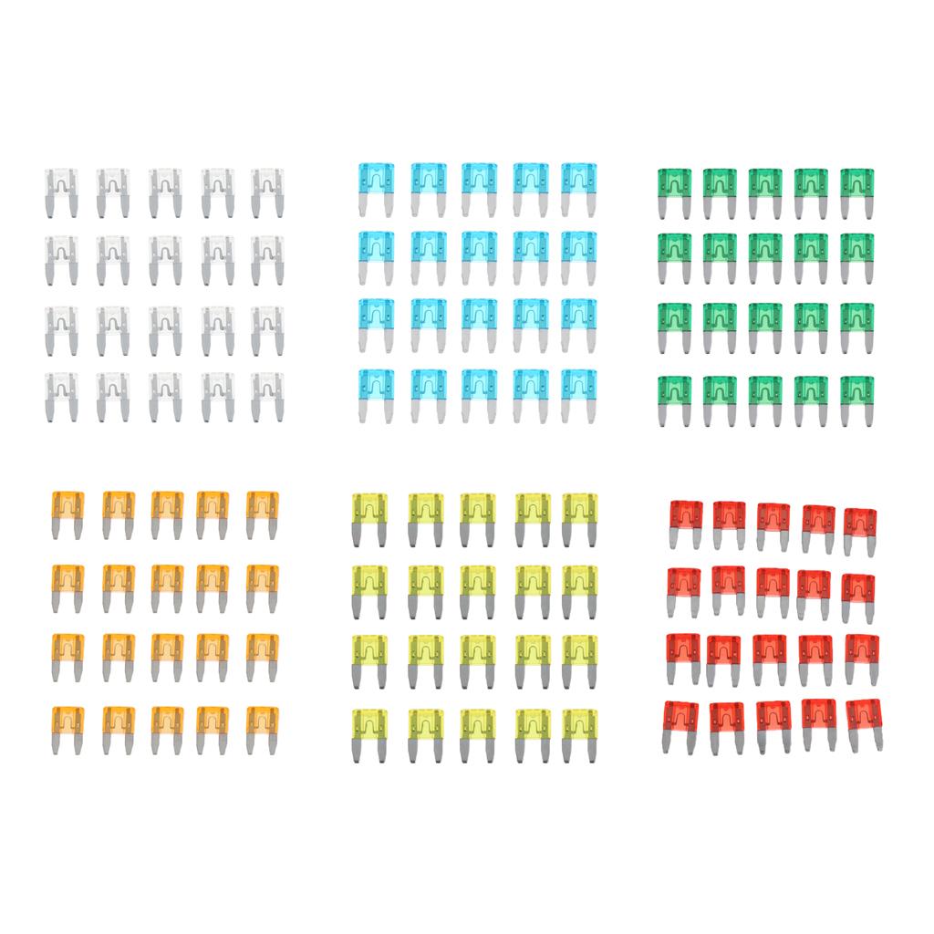 120 Pieces 5A 7.5A 10A 15A 20A 25A 30A  Fuses for Automotive