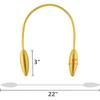 2er-Pack Gardinenraffhalter Gardinenbinder Heimdekoration Fenstervorhang Verdrehter Raffhalter Zufällige Formgebung Gardinenraffhalter