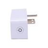 Smart WiFi Plug Dual Outlets 10A Voice Remote Control Socket Timer 2.4GHz Wireless Connection
