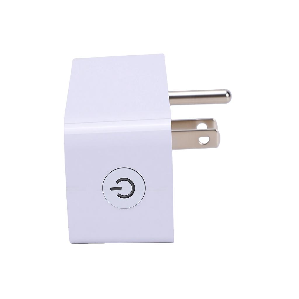 Smart WiFi Plug Dual Outlets 10A Voice Remote Control Socket Timer 2.4GHz Wireless Connection