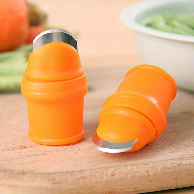 Silicone Thumb Knife Set With Safety Finger Covers Portable Fingerheld Garden Pruning Tools For Fruit Picking And Plant Trimming