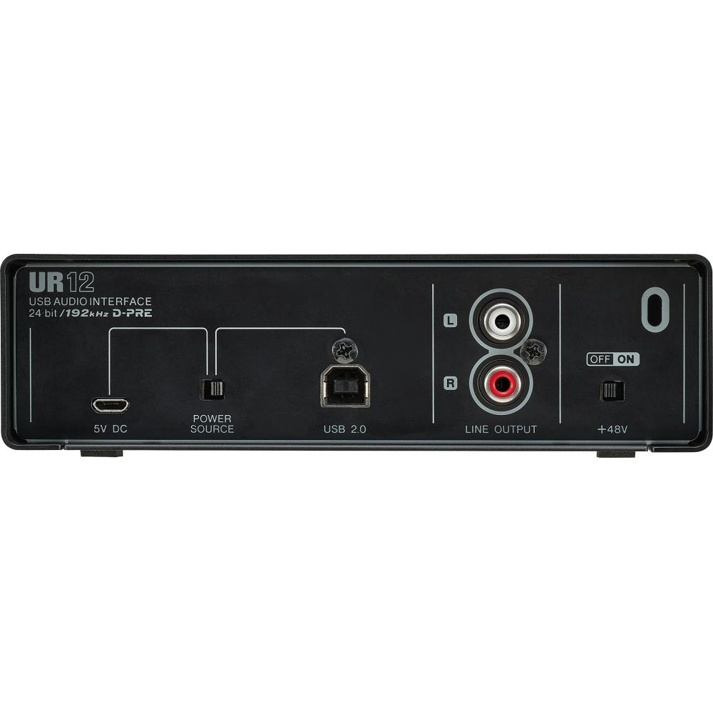 Steinberg Steinberg USB-Audio-Interface UR12 Schwarz & Kupfer Modell UR12B