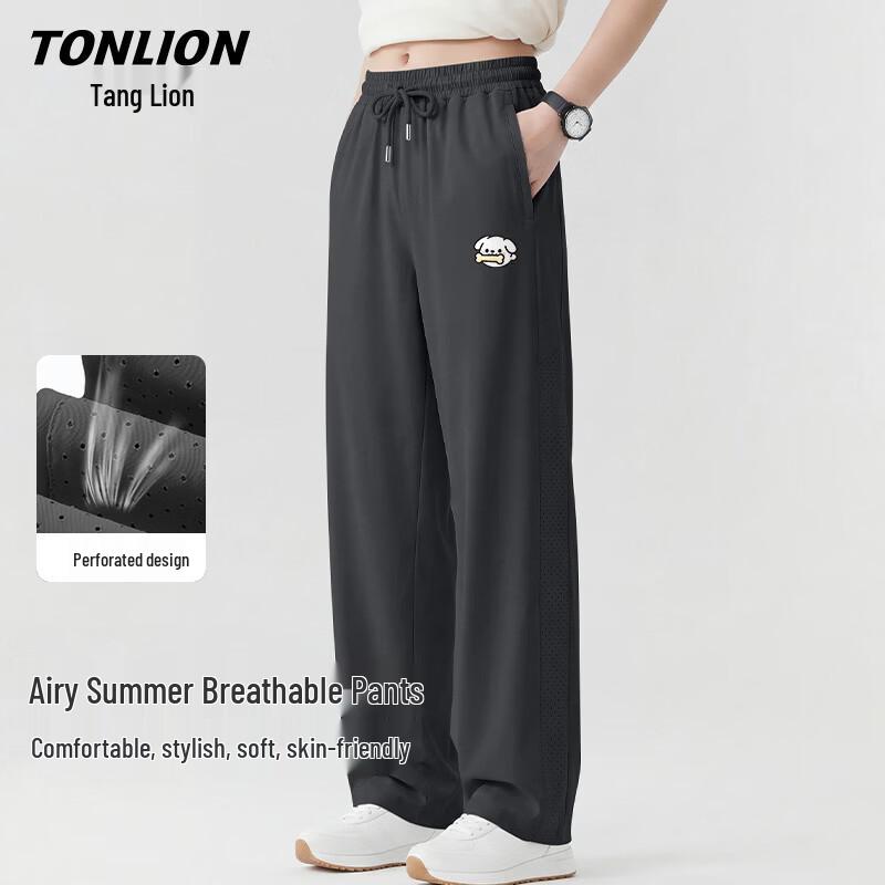 TonLion Men s Summer Casual Straight-Leg Pants 3XL