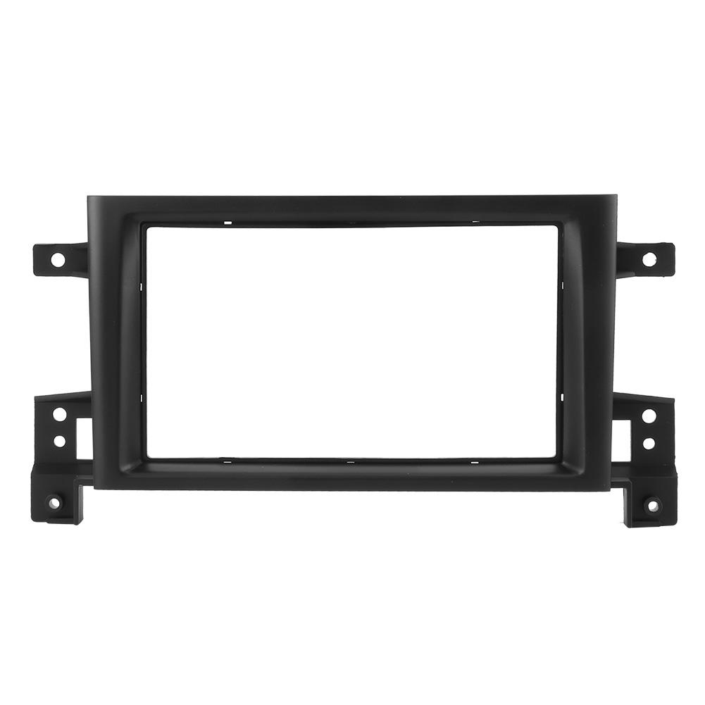 2 Din Bil DVD Stereo Radio Fascia Dash Panel Ramme Dekorsett Passer for Suzuki Grand Vitara 2005+