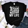 Faith Tshirt Jesus Tees Tops Christian Shirt Women Fashion Tshirt  Oversized T Shirt O-Neck Short Sleeves Clothing