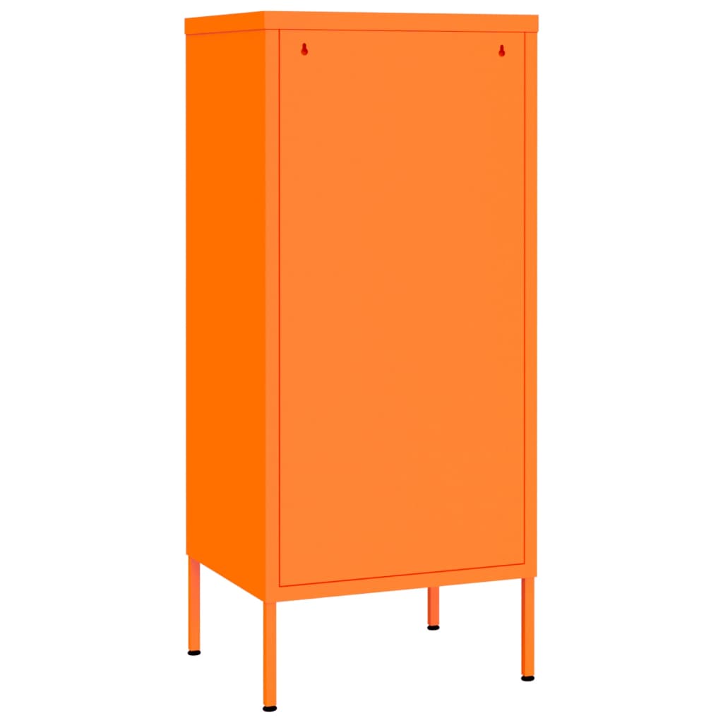 Storage Cabinet Orange 42.5 x 35 x 101.5 cm Steel