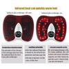 Household Foot Massager Infrared Heating Foot Vibration Massage Machine Foot Acupoint Hot Compress Therapy Instrument