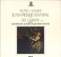 

LP Record JEANPIERRE RAMPAL LILY LASKINE J Flote Und Harfe ZL30678 ERATO 1979 Germany Classical Used