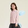 DEESHA Girls' Casual Long-Sleeve Lapel Shirt