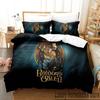 3D Design Printed Design Baldurs Gate 3 Game Bed Ensemble Boys Girl Twin Size Queen Size King Dimension Size Bedspread Cover Pillowcase Bed Boys Adult