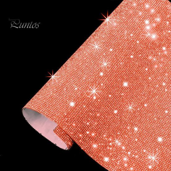 1 Roll 90CM Rhinestone Ribbon Self-Adhesive Glitter Faux Crystal Decorative Ribbon Clothes Shoes DIY Projects Crafts Bling Rhinestone Sticker Wrap