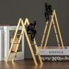 Simple creative home hand decoration model room entrance decoration modern stairs study decoration gift