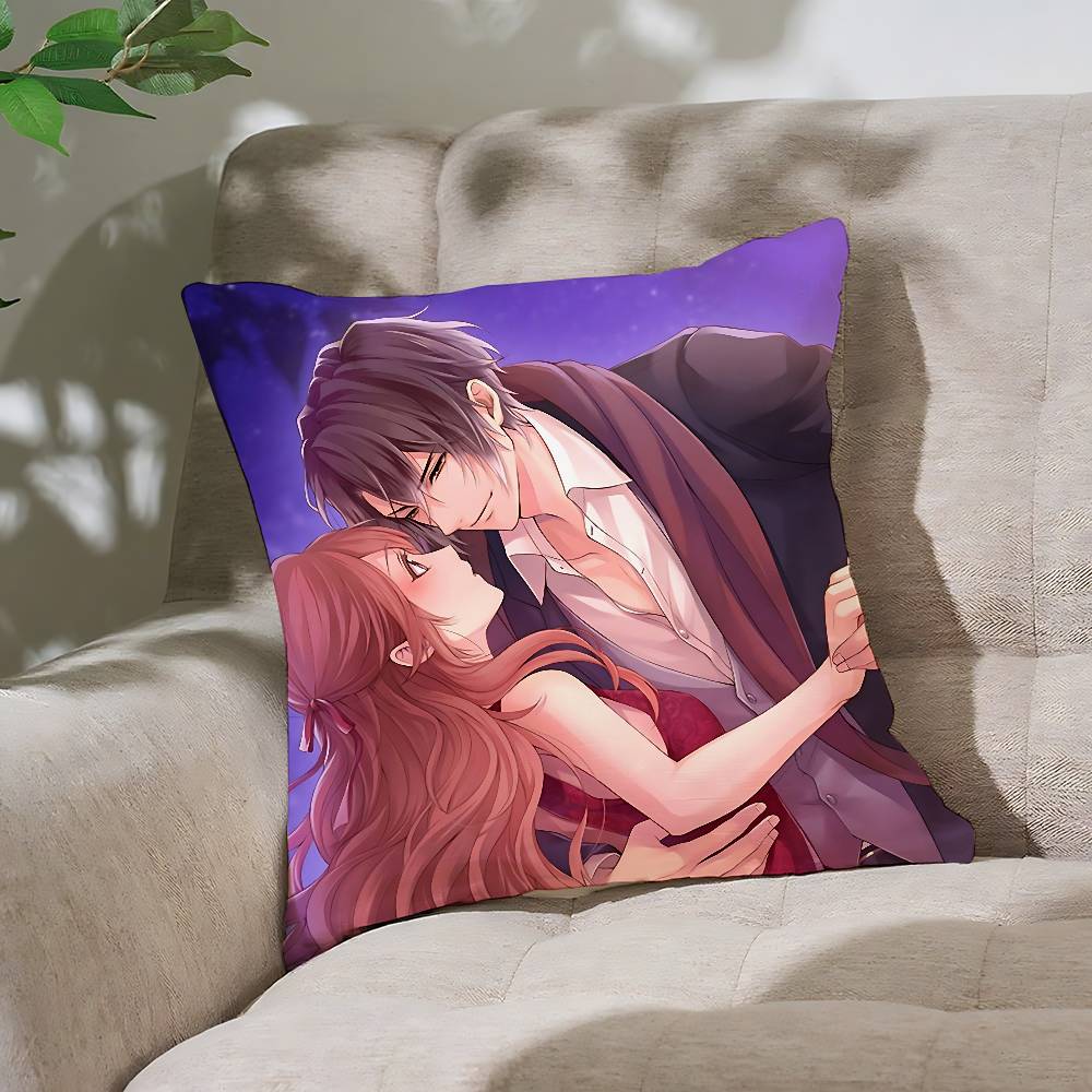 Japan S-Sympathy K-Kiss Game Pillow Case Cushion Cover Soft Cute Throw Pillow Case For Car Sofa Pillowcase Polyester With Zipper
