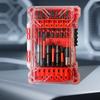 Electronics Assembly Driver Bit Kit Precision Bit Set Countersunk Drill Bit Labeled Size Markings For Power Drills