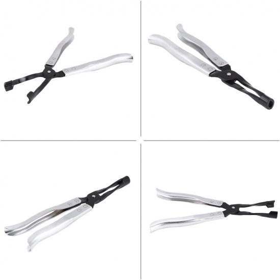 Qiilu Car Auto Seal Plier, 27cm Long Universal Valve Stem Seal Removal Tool Remover Plier