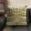 Classic A-Allsaints Floral Cushion Cover Summer Linen Organic Fabric Double-Sided Printing Sofa Pillow Case Home Decor