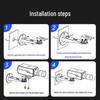 Hikvision CCTV Camera Metal Wall Mount Bracket CN plug (adapter included)