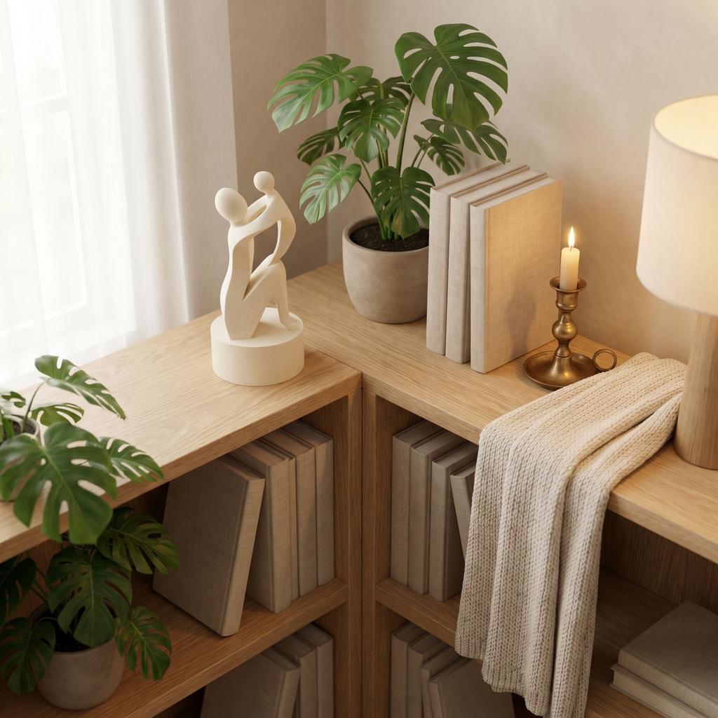 Abstract Statue, Home Living Room Bookshelf, Tabletop Resin Crafts, Decorative Ornaments