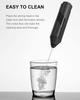 Handheld Coffee Mixer Household Electric Beater Foam Maker Mixer Cream Milk Frother Stirrer Egg Beater With Bracket Kitchen Tool