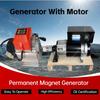 Sistem Generator de Putere AC 220V 380V Trifazat 20KW 30KW 50KW Generator cu Magnet Permanent cu Zgomot Redus Cu Motor DC 48V 60V