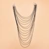 Fashionable Multi Strand Necklace Adjustable Length Clavicle Chain Ethnic Styles Choker Jewelry for Parties and Event