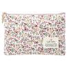 Hello Kitty Flat Made In No Passbook Passport Small Item Floral Sanrio Characters and Pouch, Japan, Slim, Gusset, Case, Storage, Holder, Print,