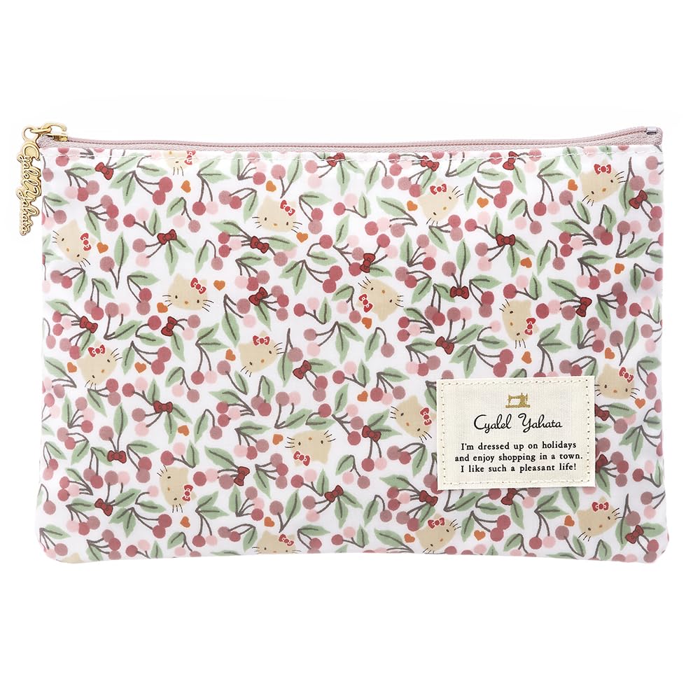 

Hello Kitty Балетки Сделано без паспорта, мелкий предмет с цветочным принтом, персонажи Sanrio и кошелек, Япония, Тонкий, С ластовицей, Чехол, Хранение, Держатель, Принт,