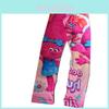 Pantaloni lungi cu imprimeu desen animat Trolls pentru fete, din țesătură de poliester, pentru joacă zilnică