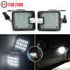 Fit For Ford Mondeo MK5 14-20 Under Mirror Welcome Lamp 2x CANBUS LED Under Mirror Puddle Light For Ford Grand C-Max 2010-