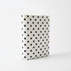 Soft Fabric Book Cover Stripe Diary Book Jacket Minimalist Polka Dot Book Protector  School