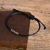 Men's Stylish Black Rope Chain Ankle Bracelets for Boys,Waterproof Stainless Steel Feather Beads Charm Anklet,Foot Gifts Jewelry