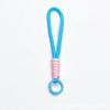 Eenvoudige Mobiele Telefoon Lanyard Kleur Gevlochten Sleutelhanger Lanyard Kleur Matching Mobiele Telefoon Touw Waterbeker Touw Schooltas