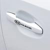 4pcs Car Door Handle Window Wiper Stickers Emblem Auto Accessories For KIA k5 K6 Optima Sorento RIO Picanto Ceed KX1 K4 Sportage