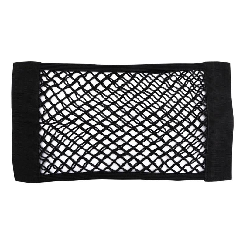 Car Back Rear Seat Elastic String Net Mesh Storage Bag Pocket Cage Organizer Luggage Holder 1pc