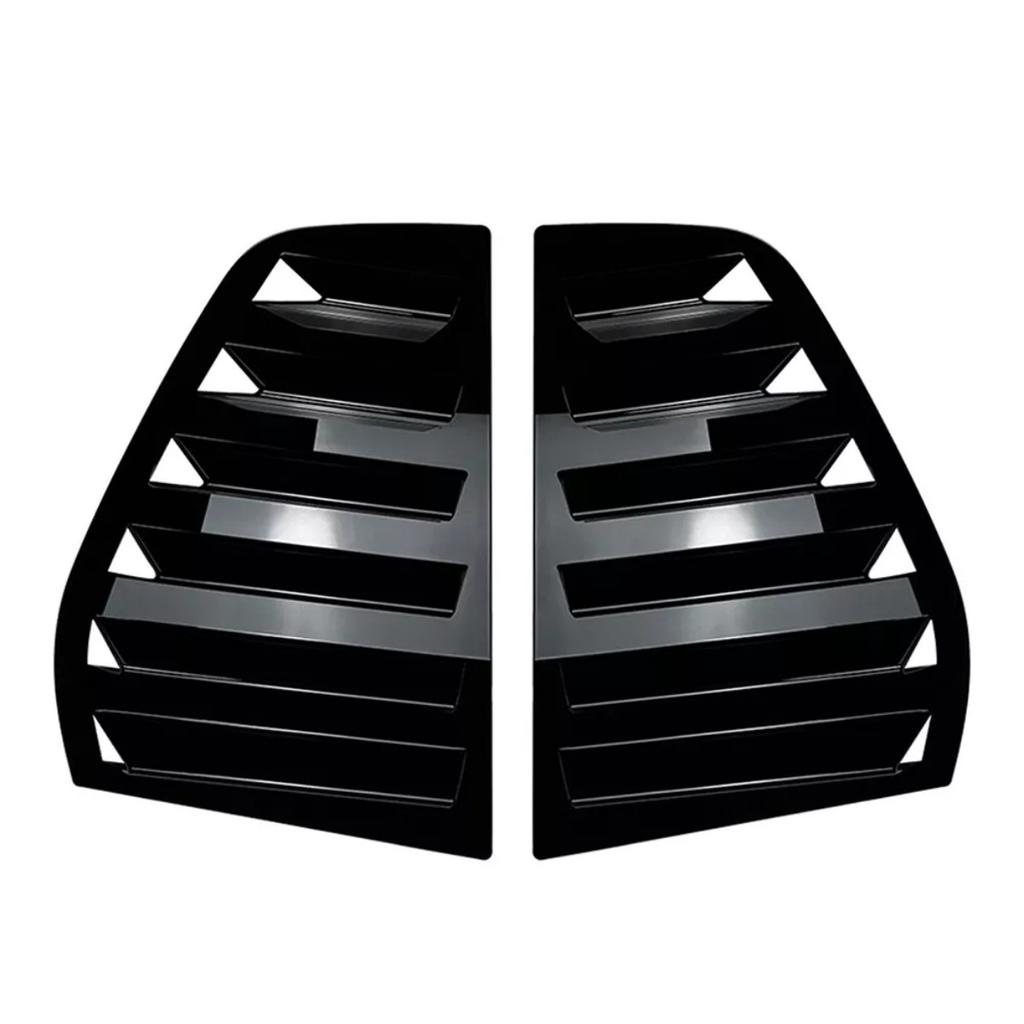 Rear Side Window Trim Spoiler For VW Golf 4 Golf 5 Golf 6 Golf 7 MK4 MK5 MK6 MK7 MK7.5 MK8 Window Shutter Cover Louver Air Vents
