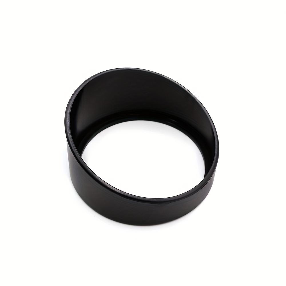 

52мм Козырек от солнца для приборной панели Гладкий черный АБС-пластик Защита от света для повышенного комфорта и точности вождения чёрный