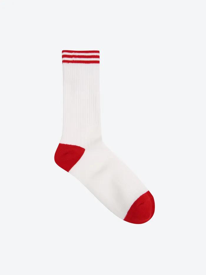 Color-block lettering socks HPAO5FA205