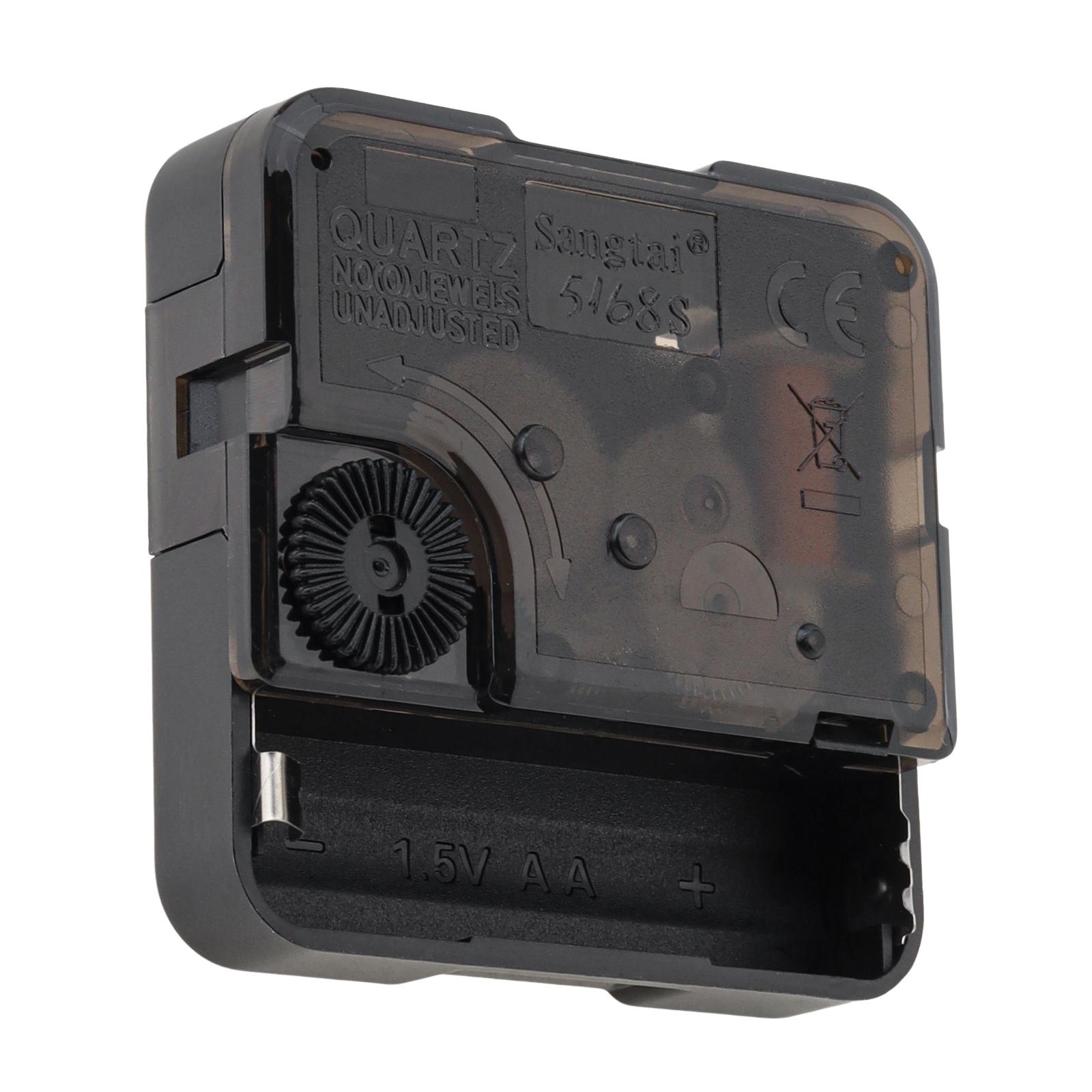 

Кварцевый бесшумный часовой механизм с высоким крутящим моментом и длинным валом, работающий от батарейки, сменный блок для ремонта / DIY часов, запчасти для ремонта настенных часов