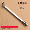 8-23MM Metric Double End Pipe Socket Wrench Car Repair Tool12 Point PT Swivel Head CRV Steel Tool Set Wrenchs Car Tool Set