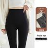 Plus-Size Fleece-Lined Shark Pants: High-Waisted, Thick, and Warm Yoga Leggings for Autumn/Winter 2025