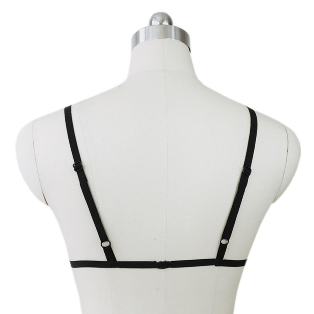 Cage Silhouette Hollow Cage Bra Harness Bralette Bandage Bustier