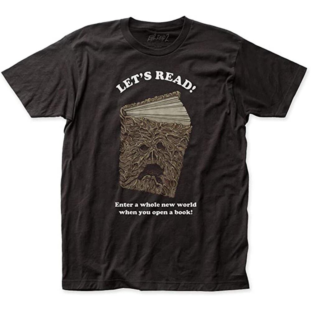 Evil Dead 2 Let s Read Slim Fit T-Shirt S-3XL NEW XXXL