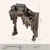 Retro Farmhouse Courtyard Miniature: Nostalgic Desktop Bonsai Decor for Living Room