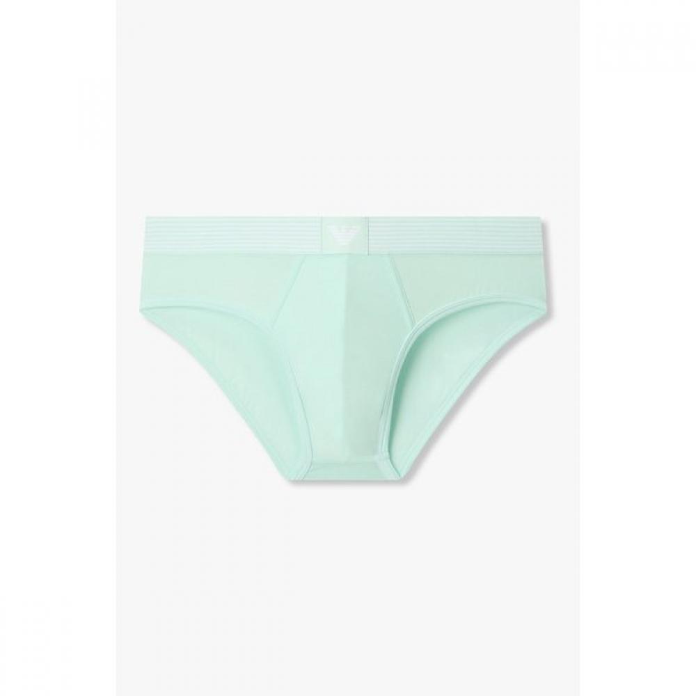 Emporio Armani Men S Cotton Brief Stripe Banding 0816111050 S(95)