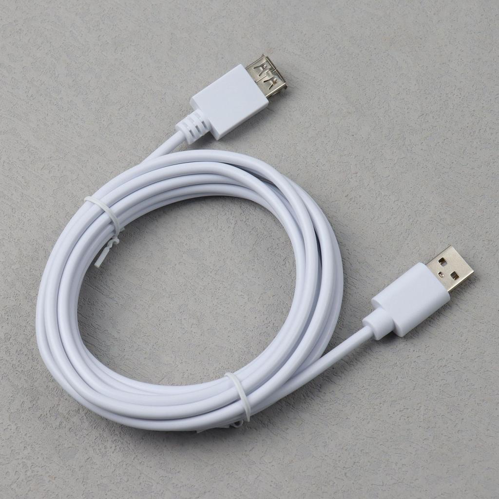 USB 2.0 Male To Female Charging Extension Cable For USB Fans Lights And Other 5V Devices Connection Cord