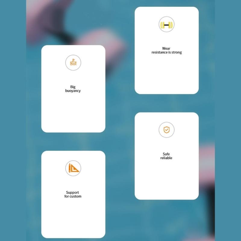 Sports High-Density-EVA-Foam Dumbbell Set Aqua Fitness Barbell Water Fitness Equipment for Pool Aerobics,Therapy-Fitness