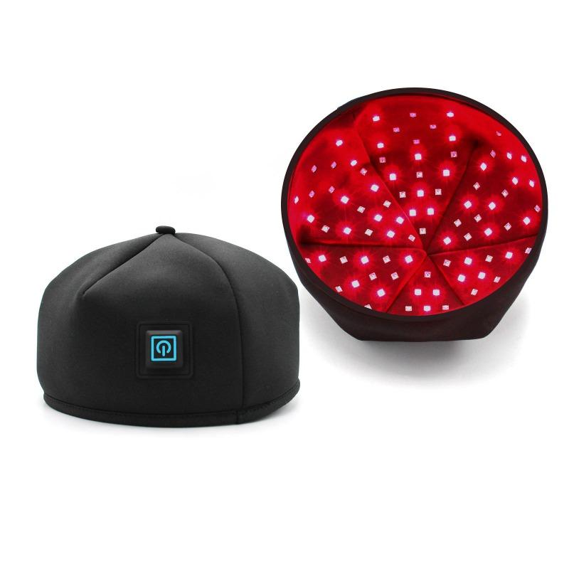 Red Light Therapy Hat Near Infrared LED Treatment Helmet Hair Growth Cap Prevent Loss Head Relaxation Scalp Relief