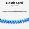 Elastic Inflatable Kayak Tie Rope Multicolored SUP Paddle Leash  for Kayak Canoe