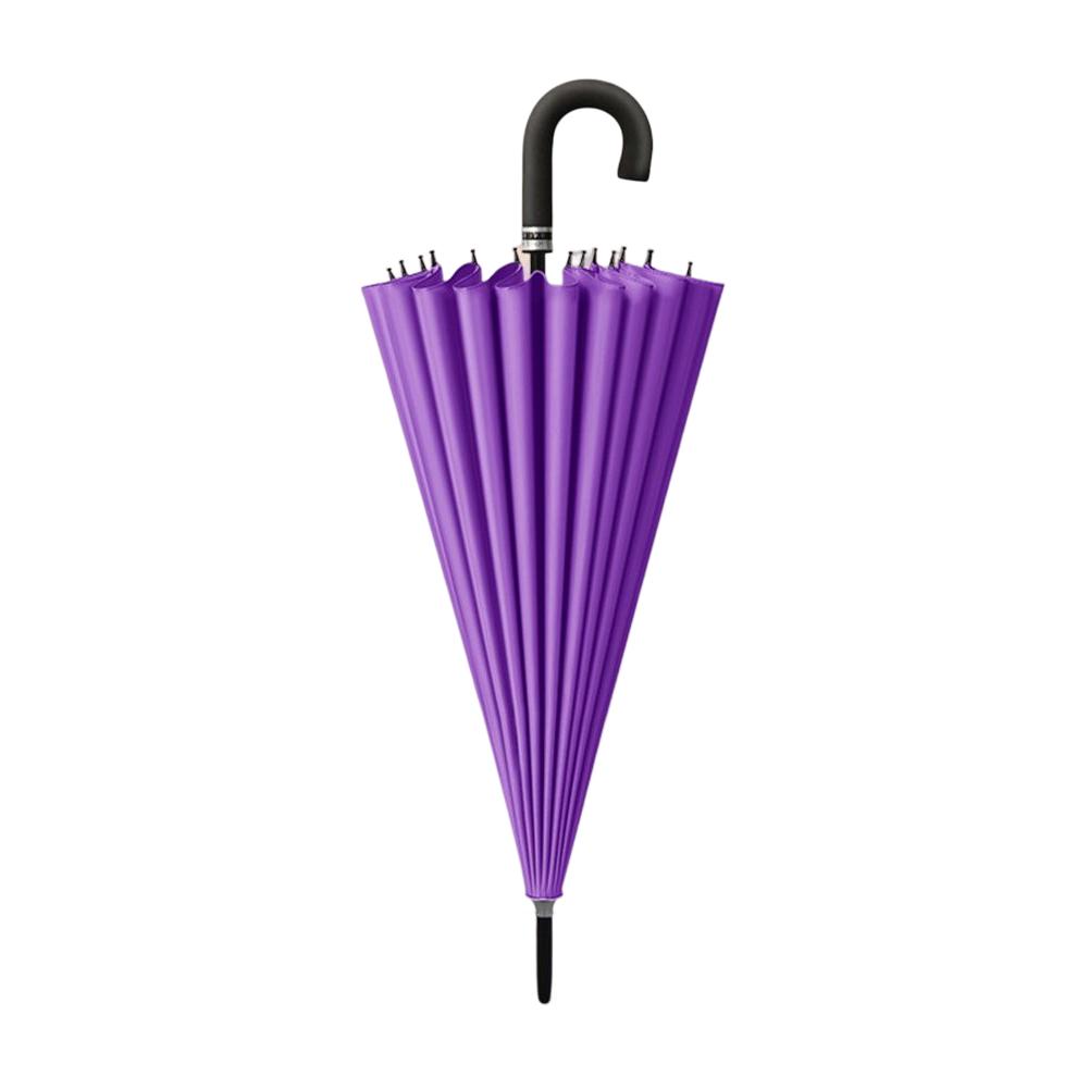 24 Bone Long Handle Umbrellas Creativity Flowering in Water Large Umbrella Reinforcement Windproof Parasols Sun Rain Umbrellas