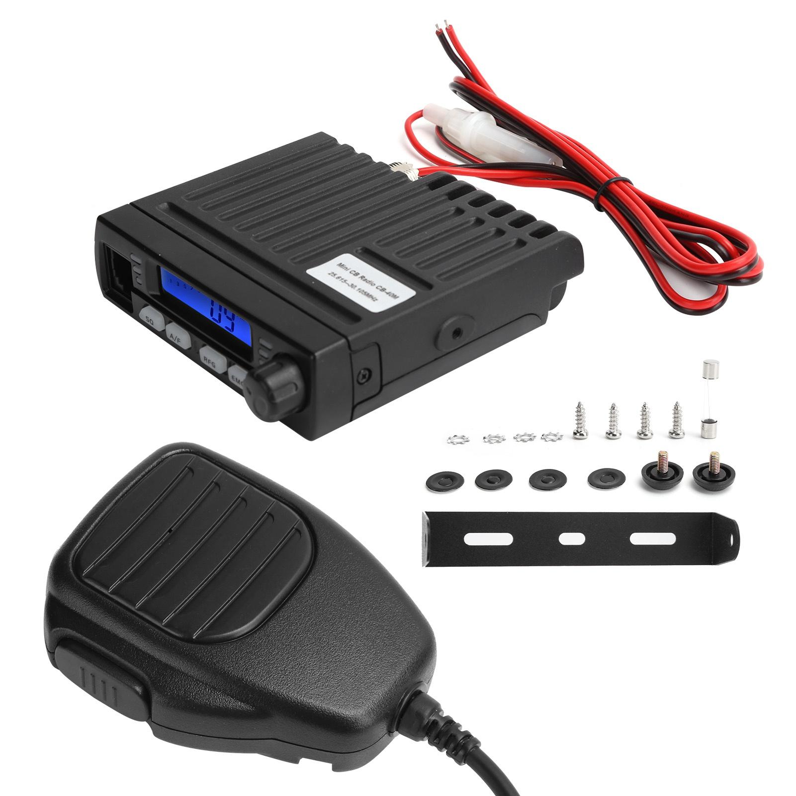 

Мини-радио CB‑40M 25,615‑30,105 МГц 10 м любительская 8 Вт AM FM диапазон мобильное радио аксессуар